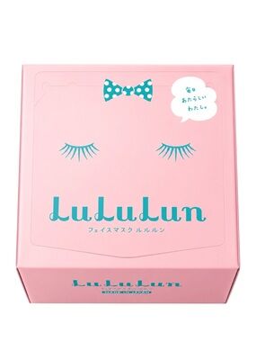 LULULUN FACIAL SHEET MASK, PINK 36 SHEETS - BRAND NEW, SEALED